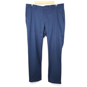Nike Dri-FIT Mens Golf Pants Navy Blue 34x32 Stretch Performance